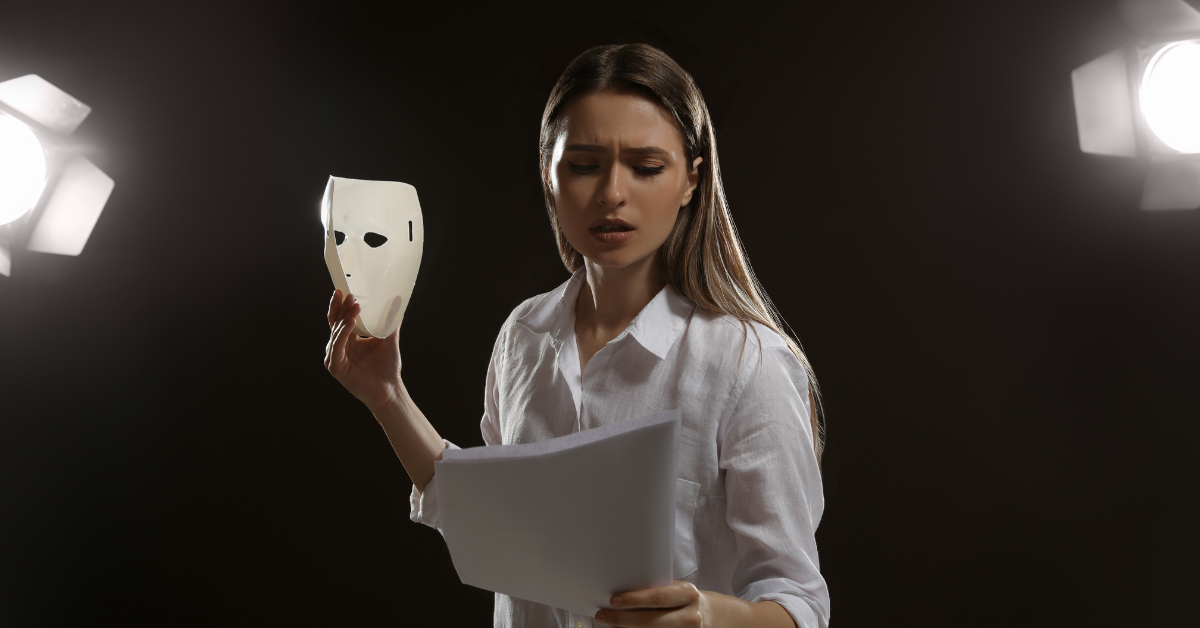 Actress uses substitution technique in acing